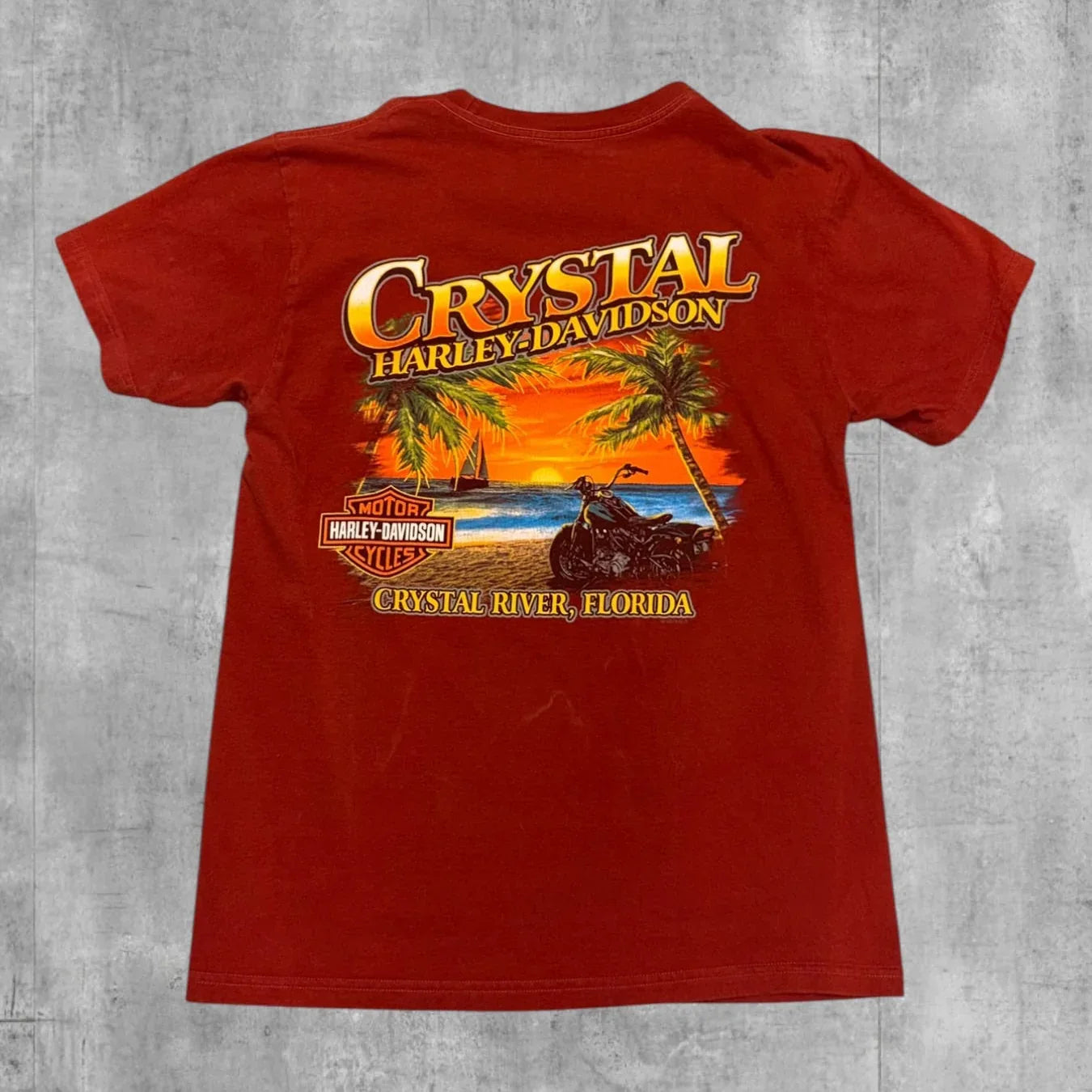 HARLEY DAVIDSON CRYSTAL RIVER TEE - Grandmaster Vintage