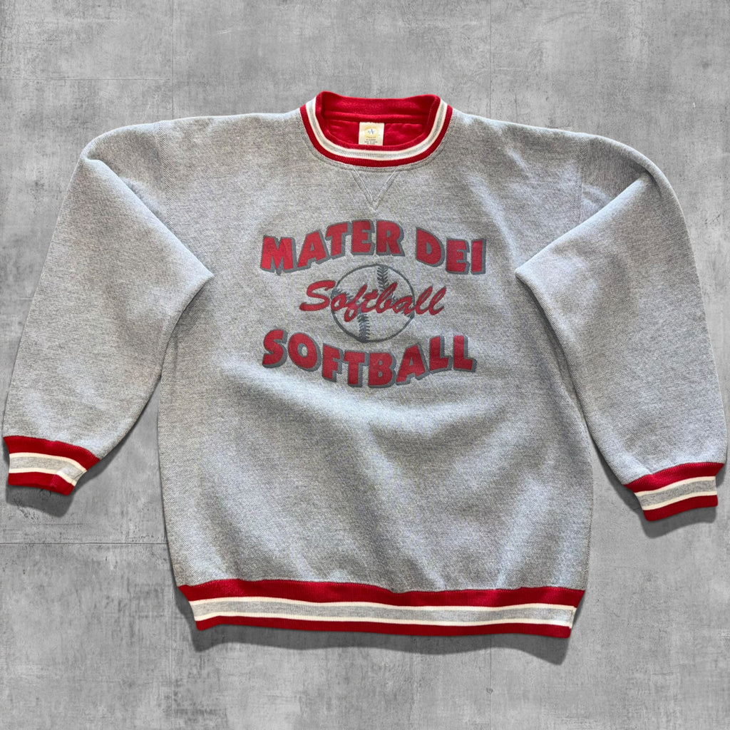 VINTAGE MATER DEI SOFTBALL SWEATSHIRT - XL