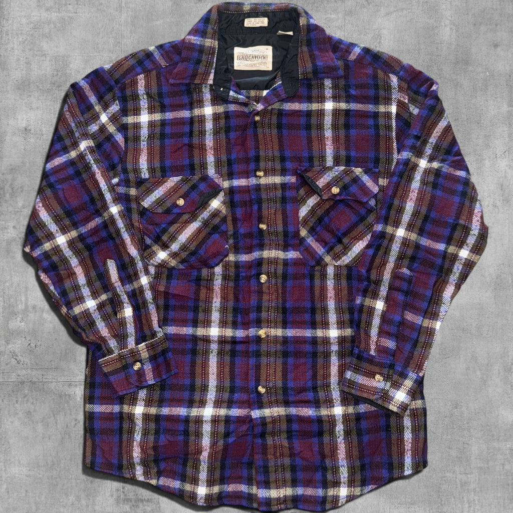 VINTAGE PURPLE FLANNO