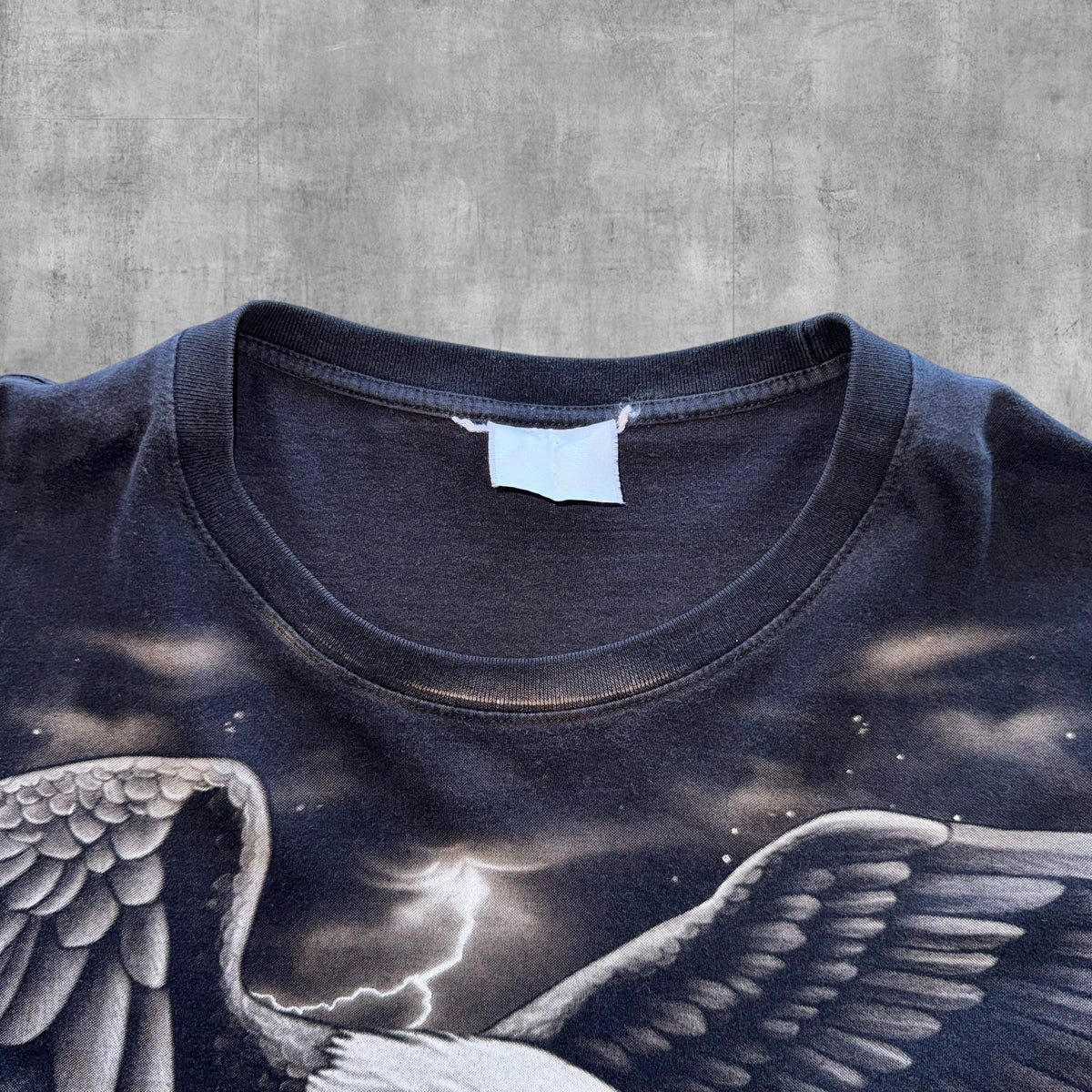 VINTAGE FEEL THE THUNDER EAGLE TEE - 3XL