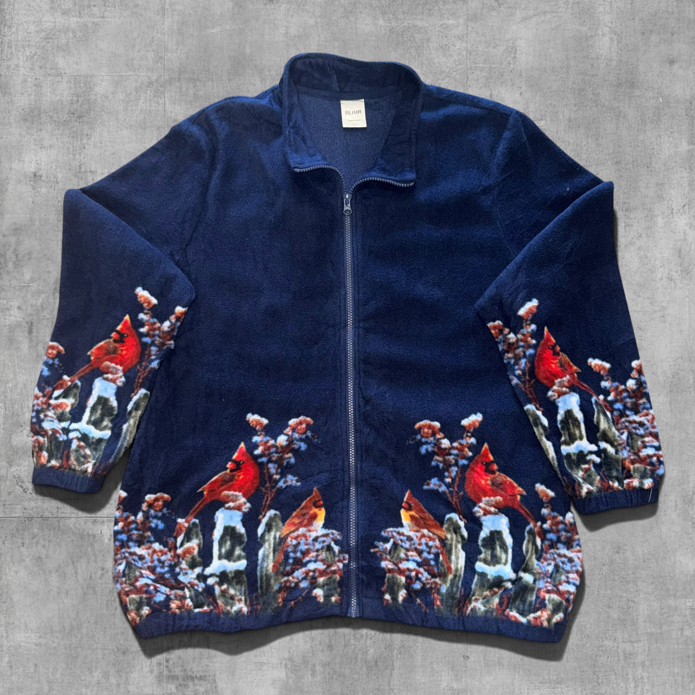 VINTAGE BLAIR RED CARDINAL FLEECE