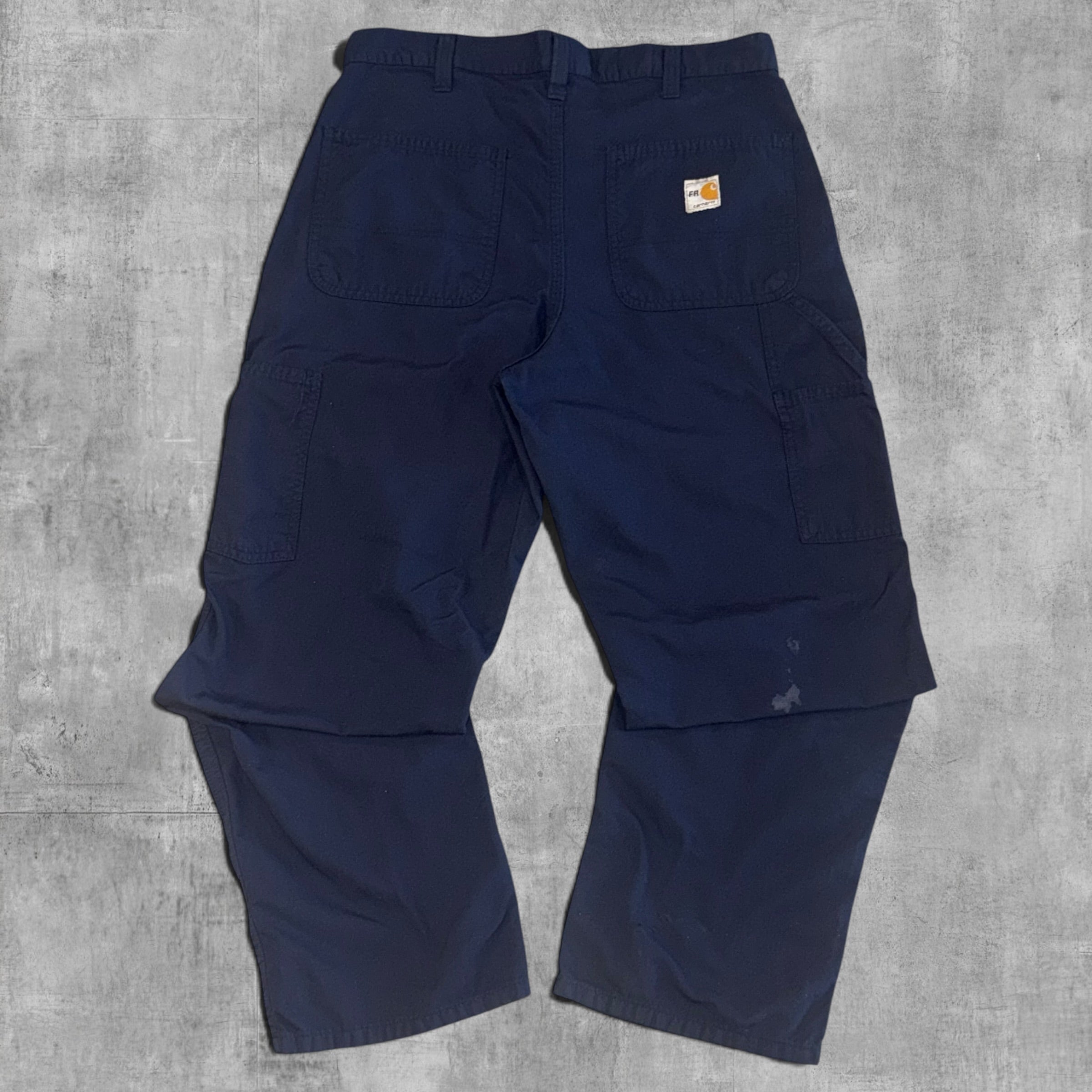 CARHARTT NAVY GLENGUARD FR PANT 32X30