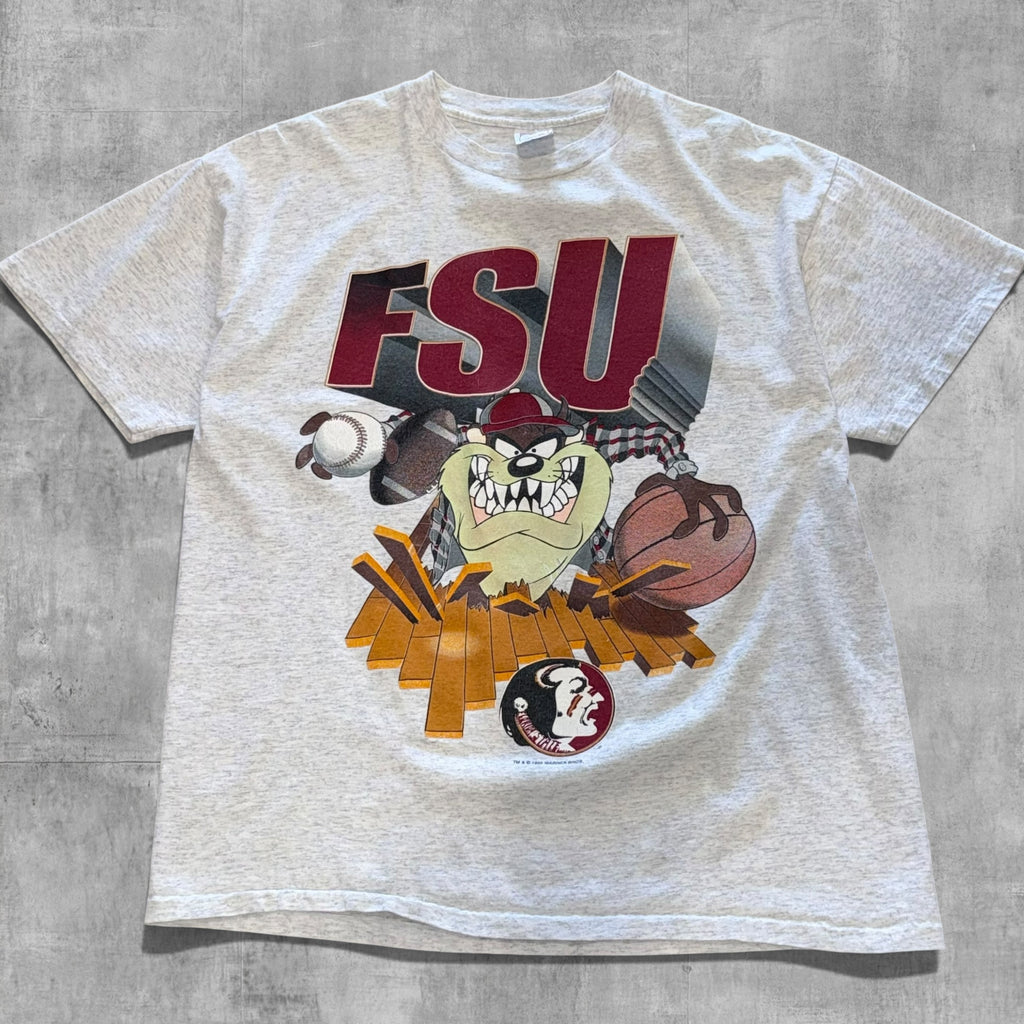 VINTAGE FLORIDA STATE UNIVERSITY TAZ TEE - 1995 - XL