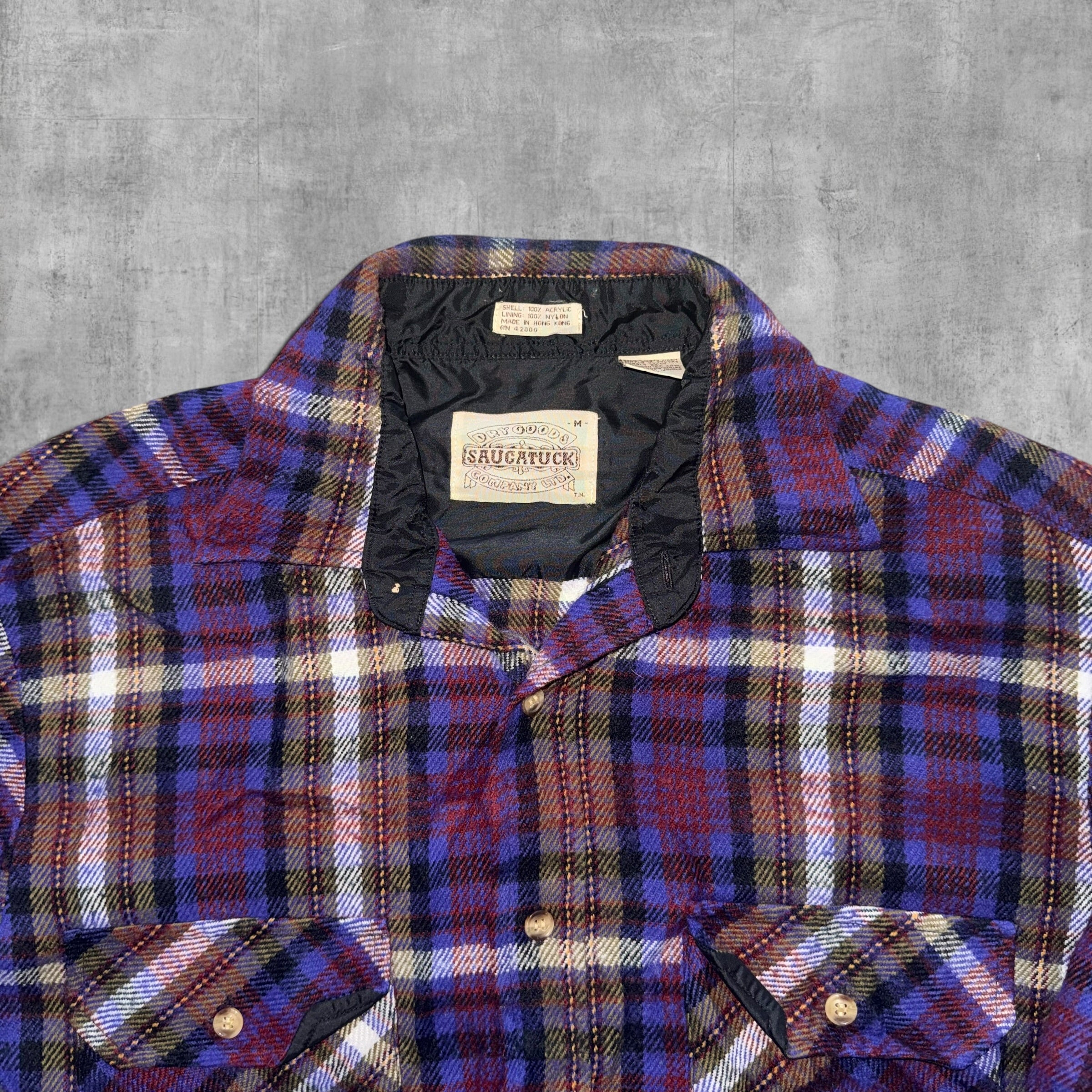 VINTAGE PURPLE FLANNO