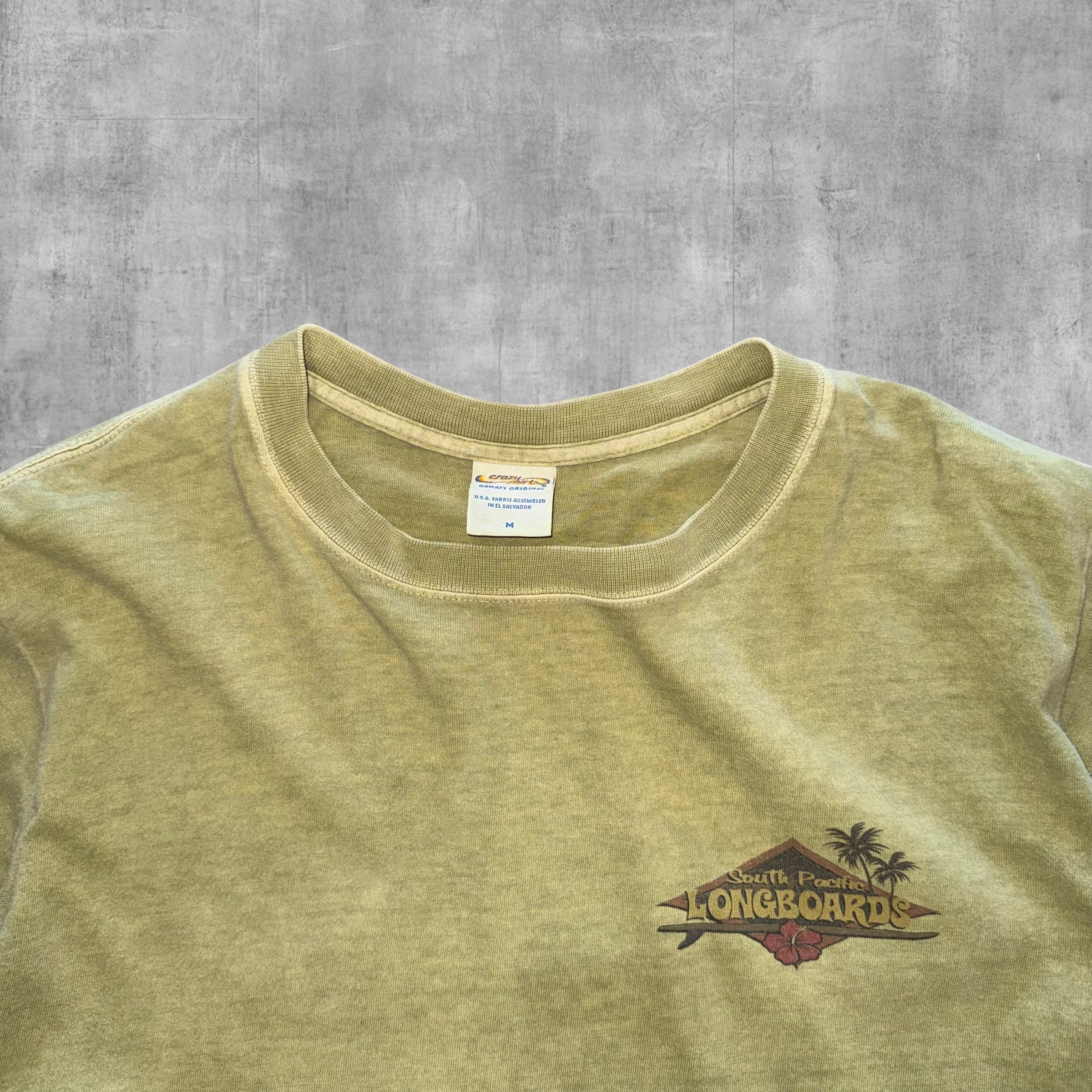 VINTAGE SOUTH PACIFIC LONGBOARDS TEE -