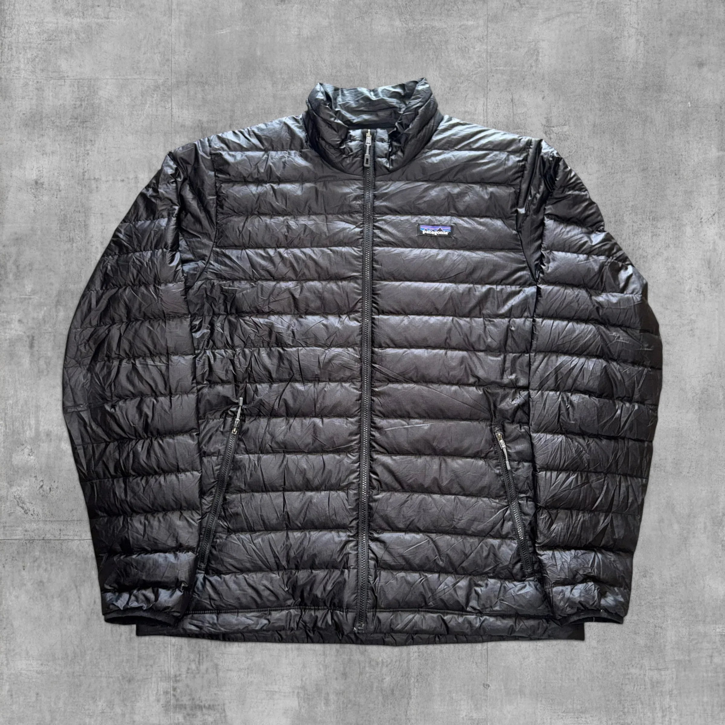 PATAGONIA BLACK DOWN JACKET PUFFER - L