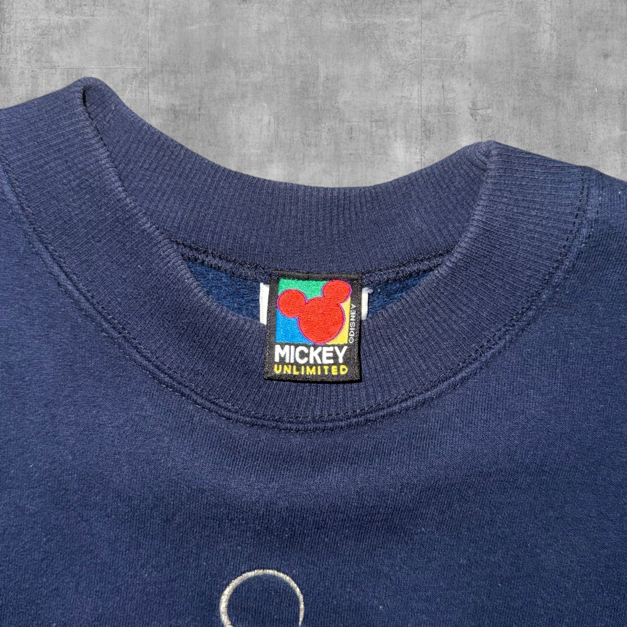 VINTAGE MICKEY MOUSE FLORIDA EMBROIDERED SWEATSHIRT - M