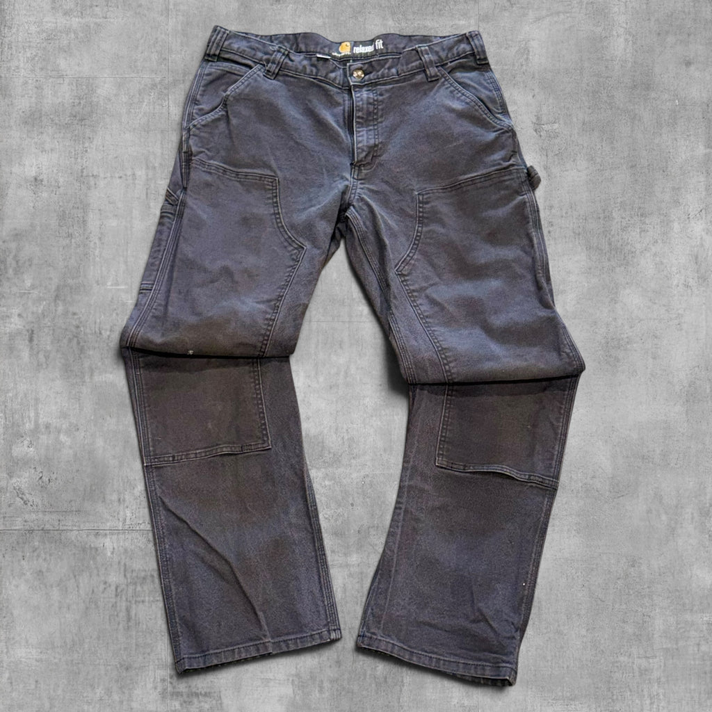 CARHARTT DOUBLE KNEE DUNGAREE CARPENTER PANT - 34X32