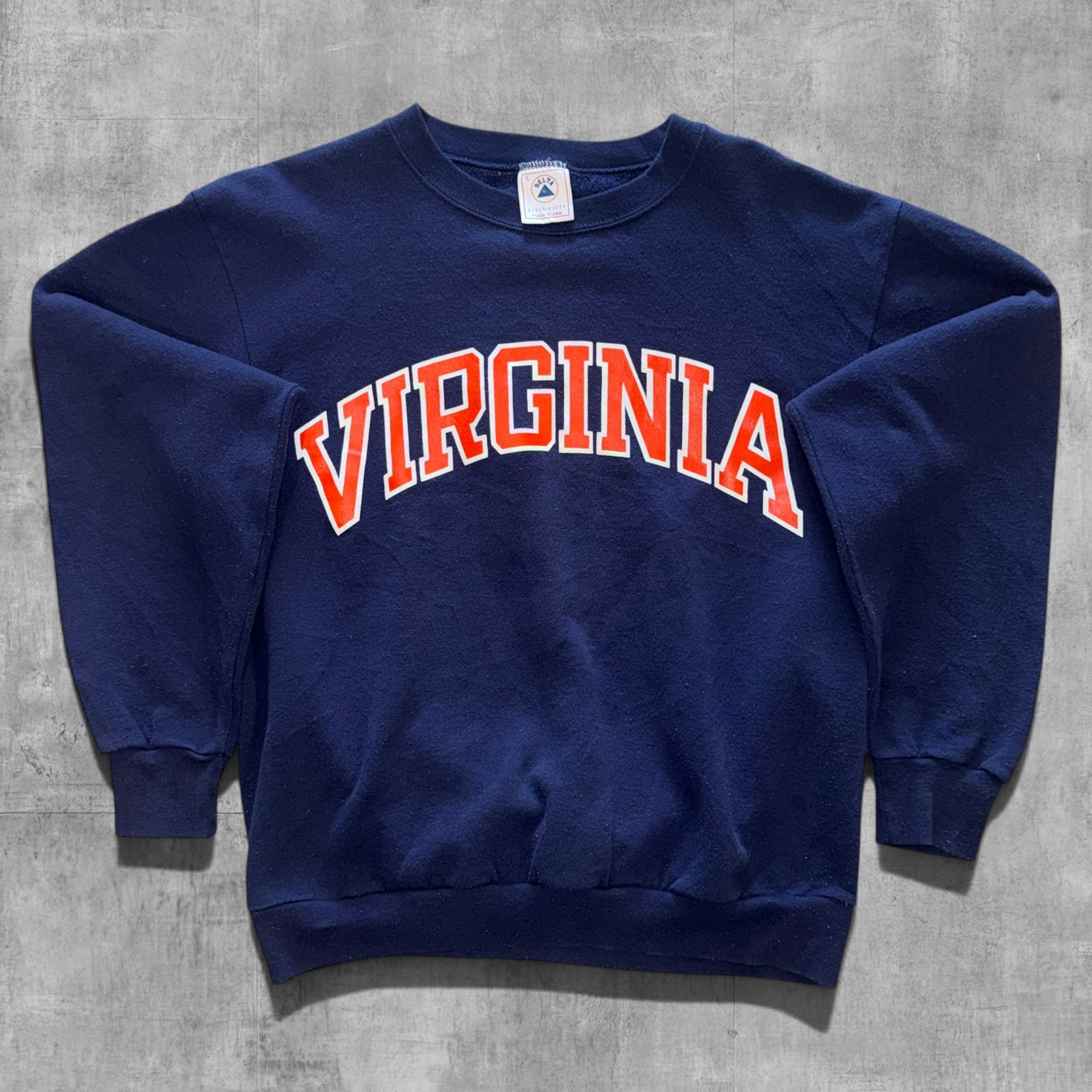 VINTAGE VIRGINIA SPELL-OUT SWEATSHIRT - L