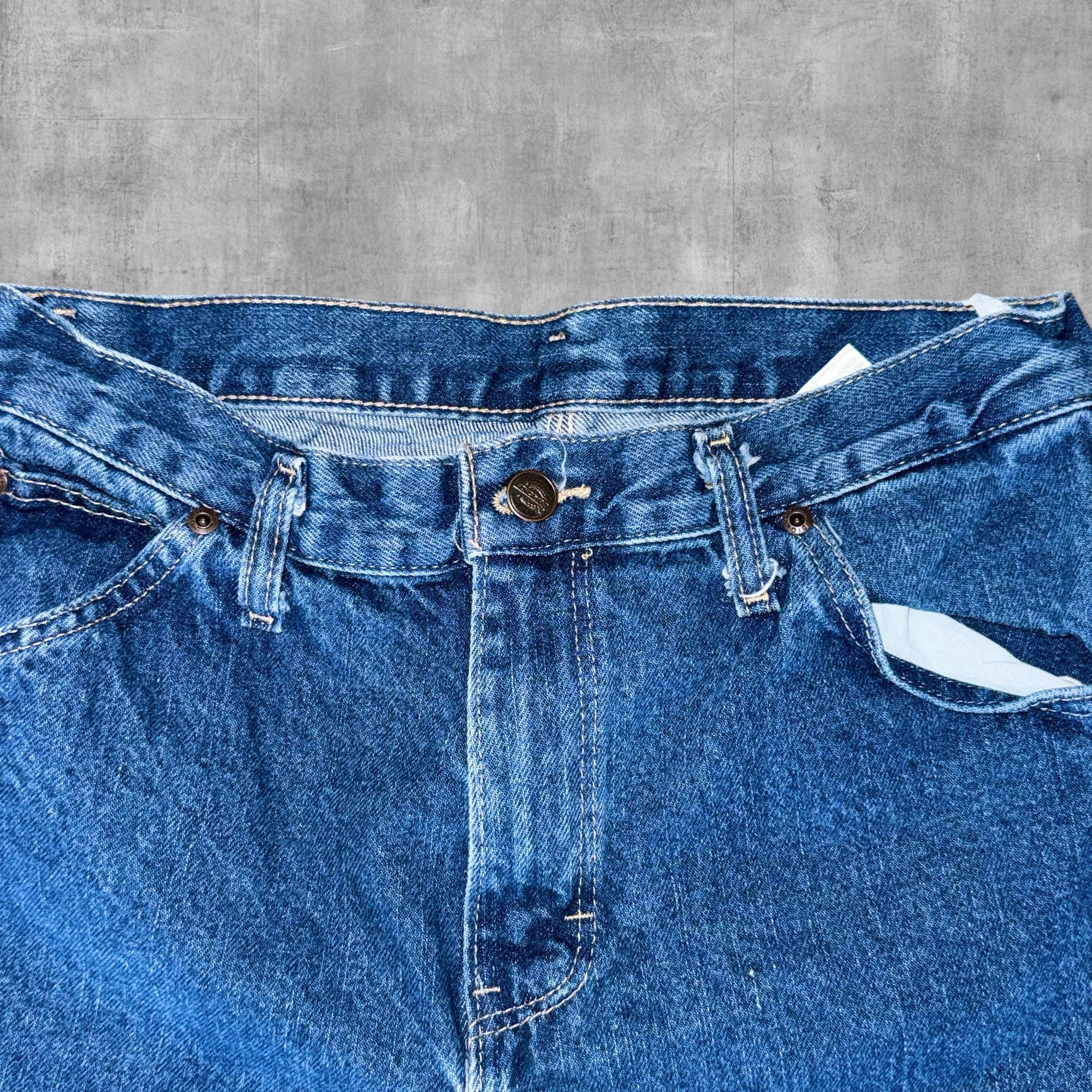 DICKIES BLUE DENIM CARPENTER JEANS - 30X32