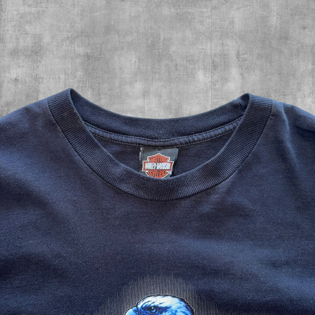 VINTAGE HARLEY DAVIDSON ROCKLIN CALIFORNIA TEE - 2003 - XL