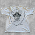 VINTAGE OAKLAND RAIDERS NFL SHIELD LOGO TEE - Grandmaster Vintage