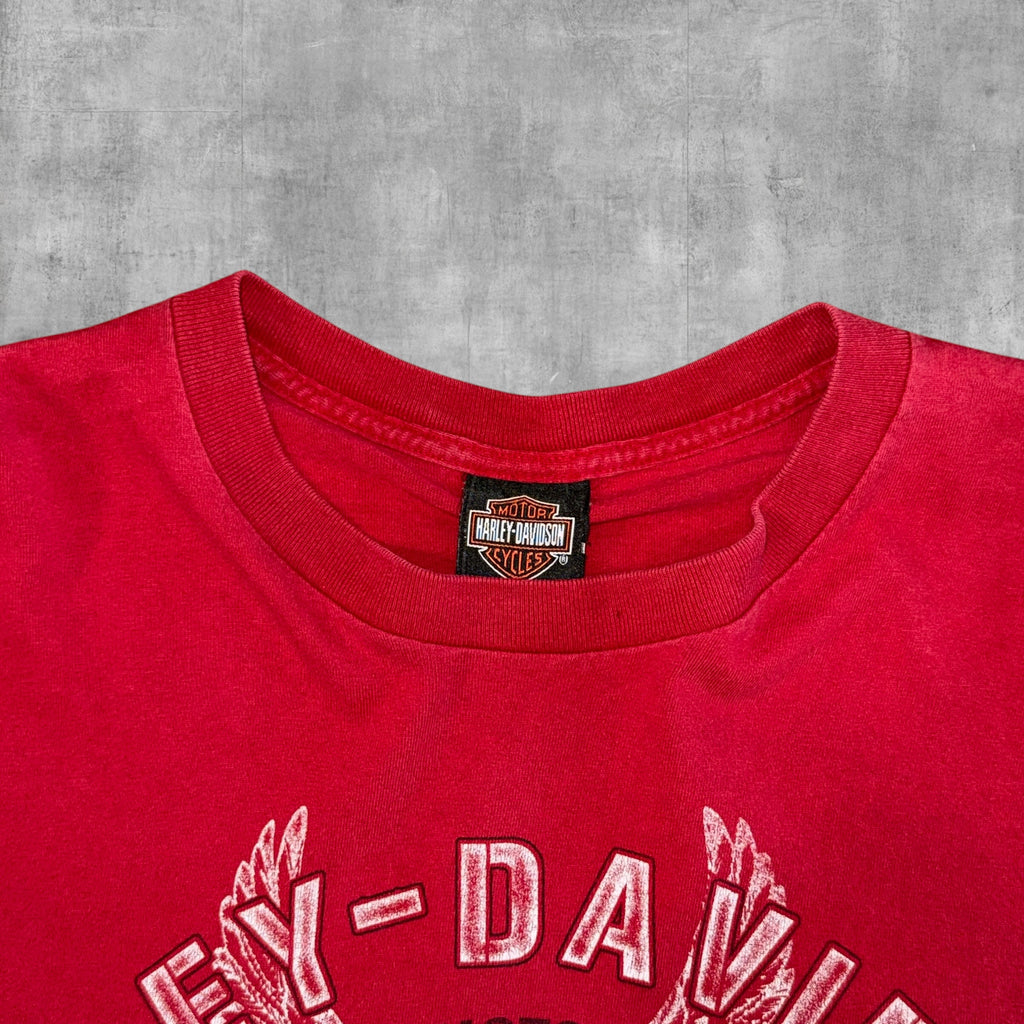 VINTAGE HARLEY DAVIDSON GOWANDA, NY LONGSLEEVE - XL - 2006