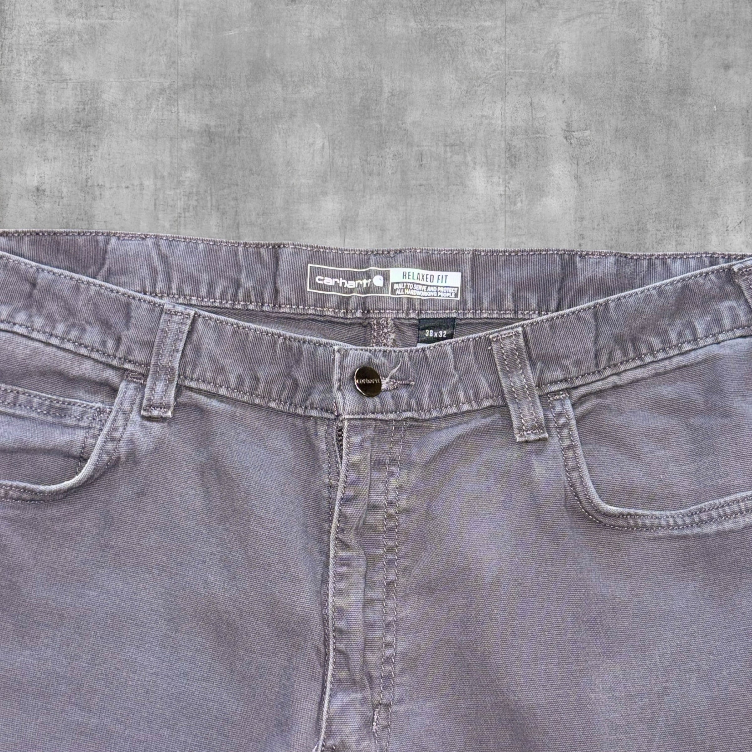 CARHARTT DARK GREY RELAXED FIT PANT - 38X32