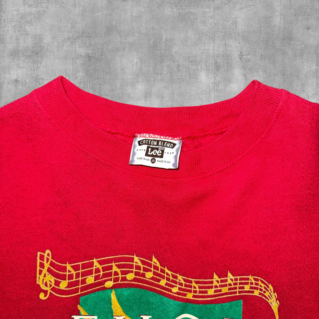 VINTAGE A SAVIOUR IS BORN SWEATSHIRT - XL