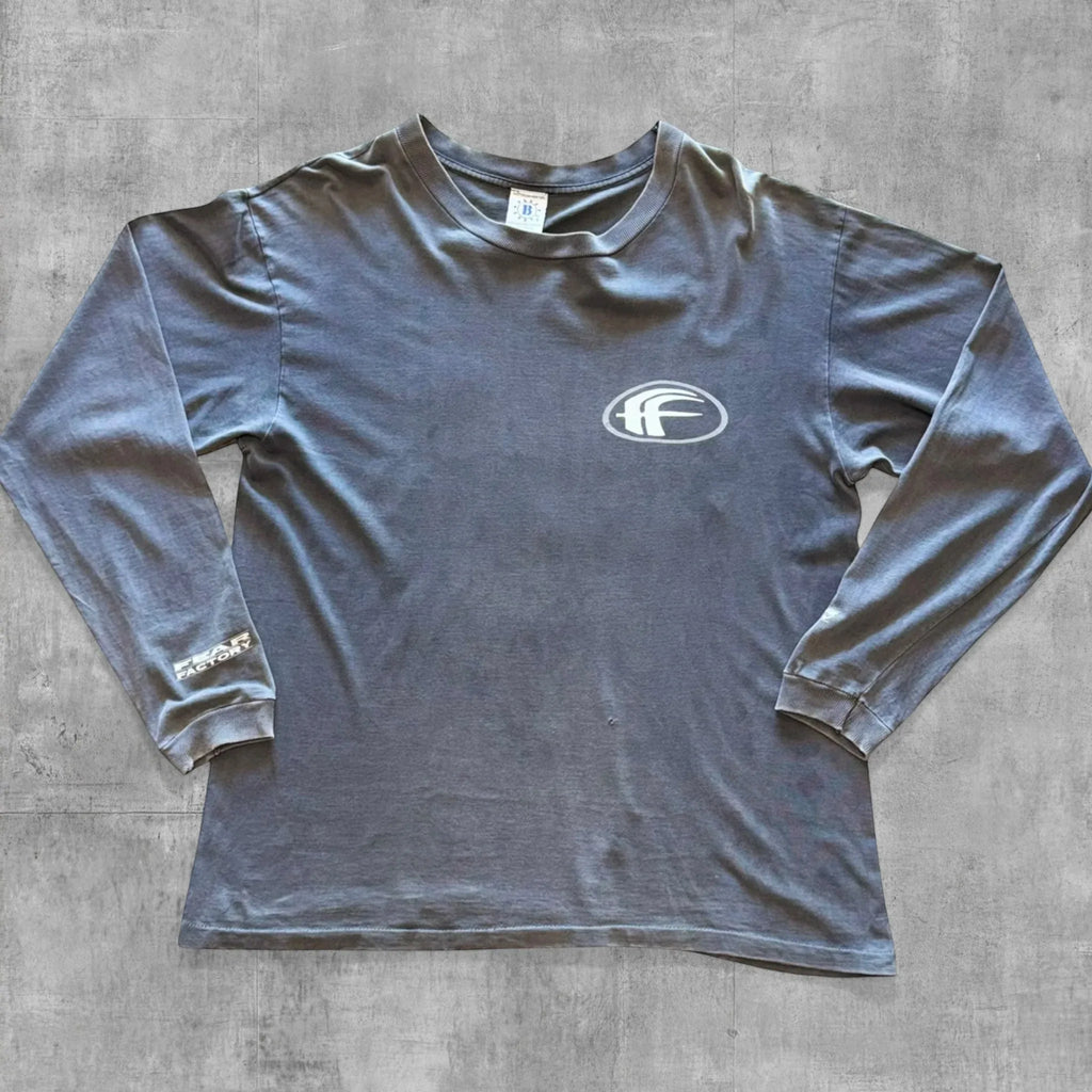 VINTAGE FEAR FACTORY MACHINES OF HATE LONG SLEEVE - 1996 - Grandmaster Vintage