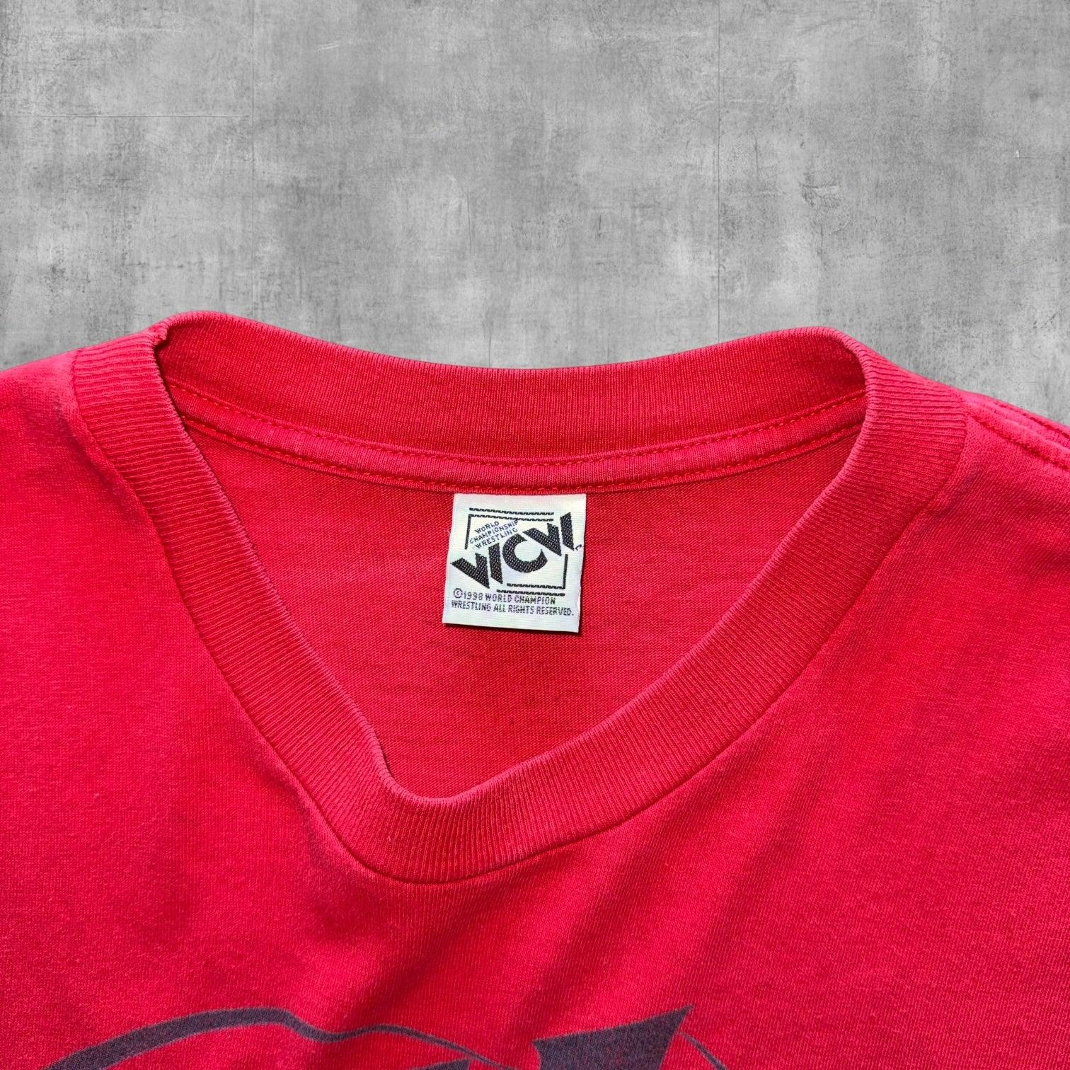 VINTAGE FLEX LEX NWO WCW WRESTLING TEE - 1999 - Grandmaster Vintage