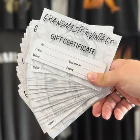 GRANDMASTERVINTAGE GIFT CARD - Grandmaster Vintage